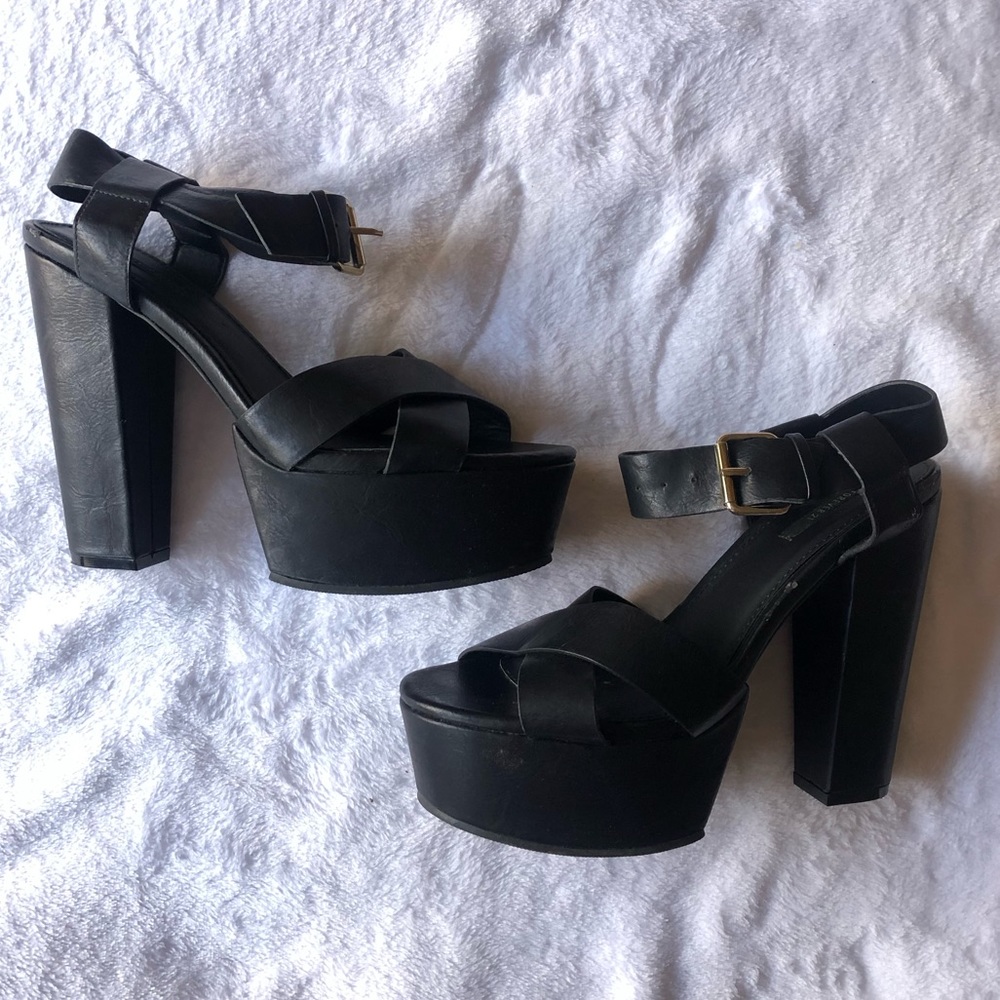 Black heels